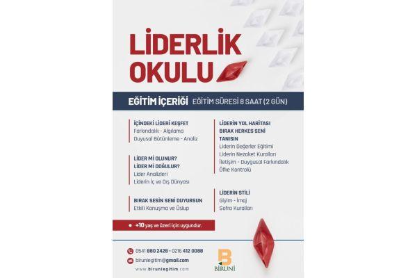 BİRUNİ AKADEMİ LİDERLİK OKULU AÇILDI