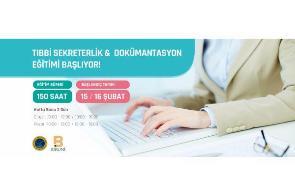 TIBBİ SEKRETERLİK VE DOKÜMANTASYON SERTİFİKALI EĞİTİM PROGRAMI