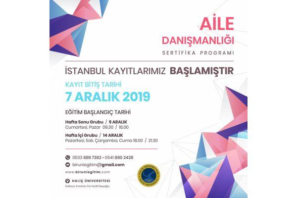 AİLE DANIŞMANLIĞI SERTİFİKALI EĞİTİM PROGRAMI